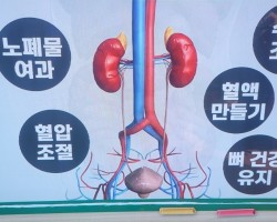 요양보호사활동(신장에 좋은 음식 조리및 제공하고 있음)